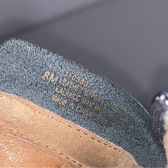 Sofft Westwood II Laser-Cut Ankle Boots Denim Blue Suede Upper Chunky Heels Sz 8 - Picture 9 of 11